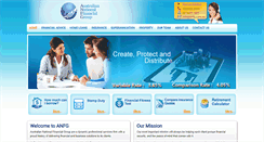 Desktop Screenshot of anfg.com.au